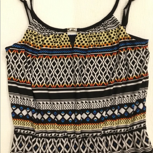 WHBM Colorful Maxi Dress - Picture 10 of 15